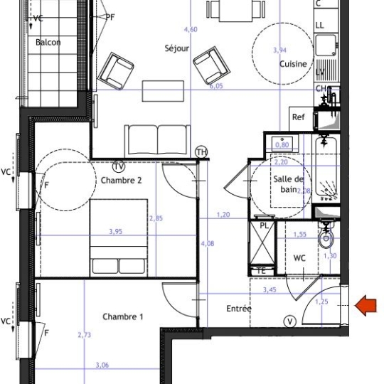  Annonces MAISONS ALFORT : Appartement | VITRY-SUR-SEINE (94400) | 62 m2 | 346 000 € 